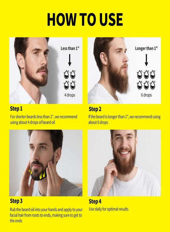 سيفيتش زيت اللحية سيفيتش للرجال 30 مل - زيت طبيعي لنمو اللحية، مع زيت الأرغان والجوجوبا، ينعم ويقوي ويرطب الشارب الجاف، غير دهني وسريع الامتصاص، مظهر صحي - Image 3